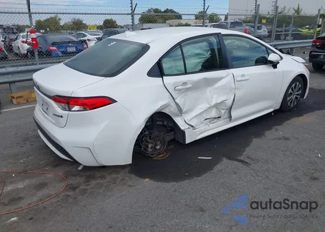 2022 Toyota Corolla Hybrid Le from USA, damaged, VIN JTDEAMDE3N3000306
